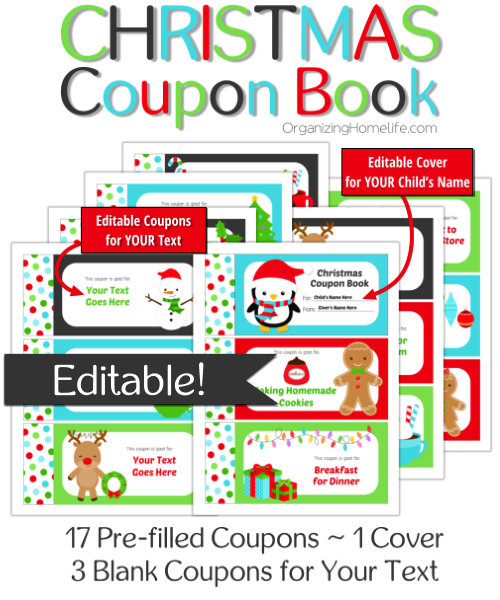 Christmas Coupon Book