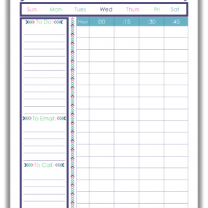 Complete Printable Blog Planner - Organizing Homelife